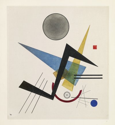 Grauer Kreis von Wassily Kandinsky